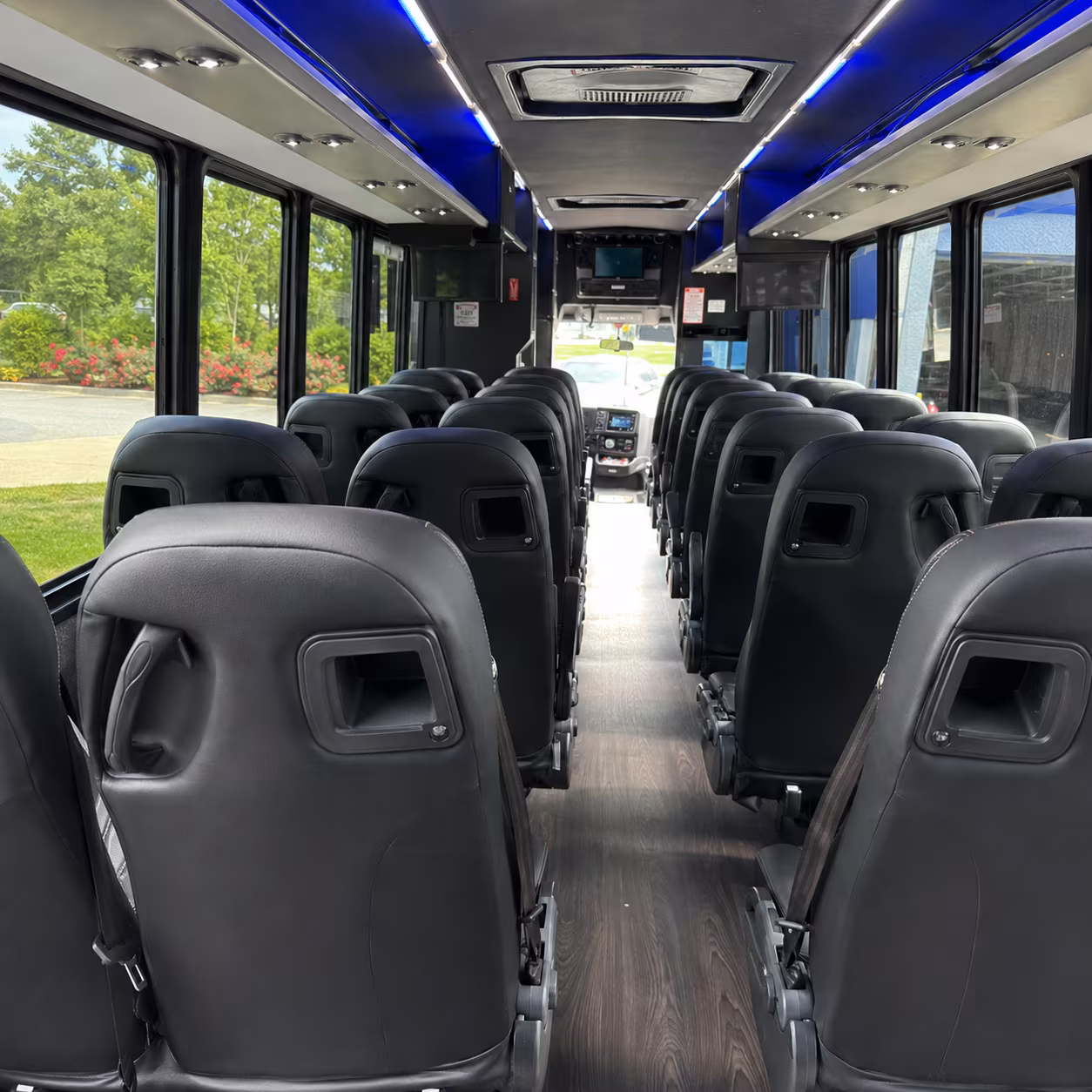 elizabeth corporate bus rentals for meetings and conferences