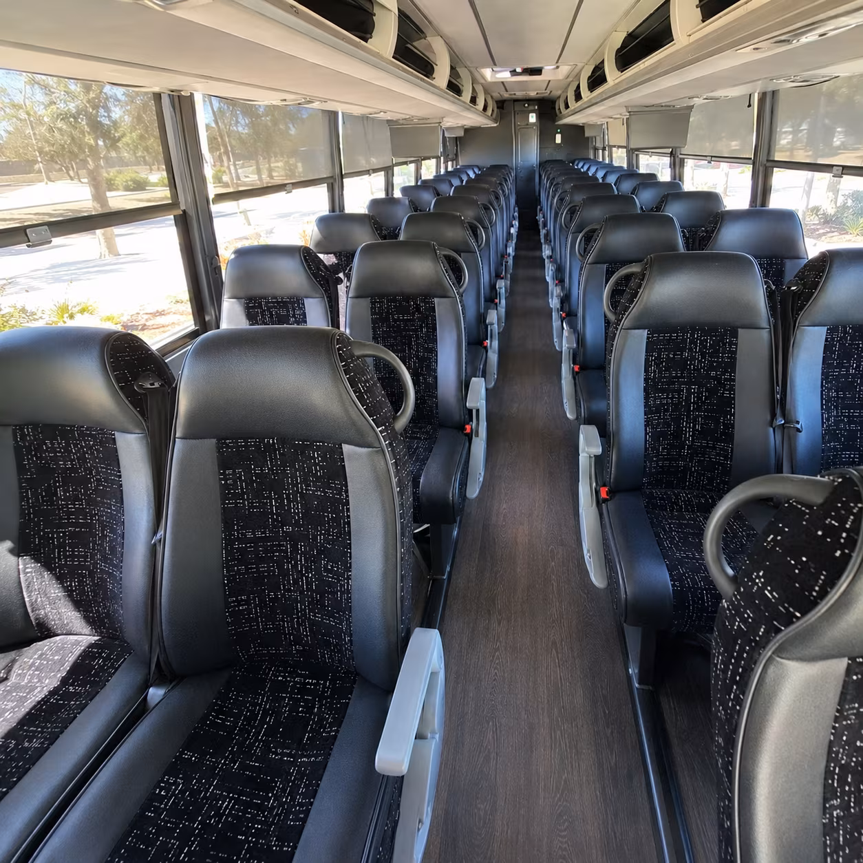 jersey city religious group transportation onboard seating