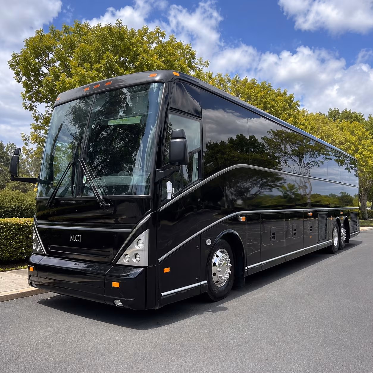passaic government military charter bus rentals