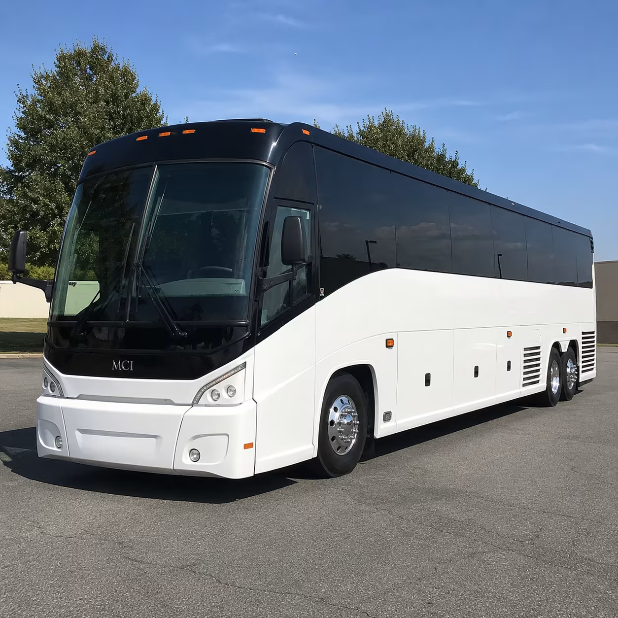 yonkers charter bus rental exterior
